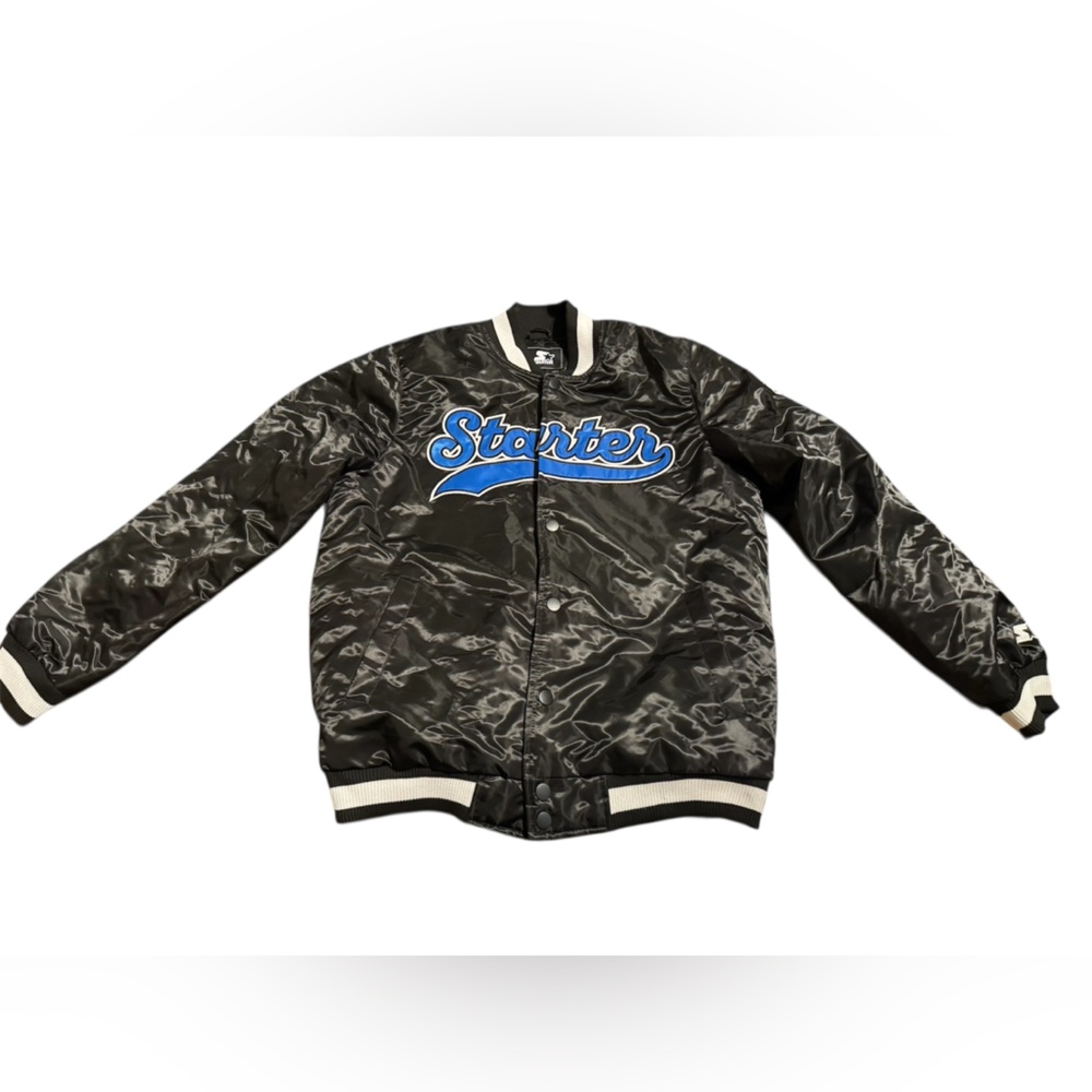 Starter men’s varsity bomber Jacket size medium